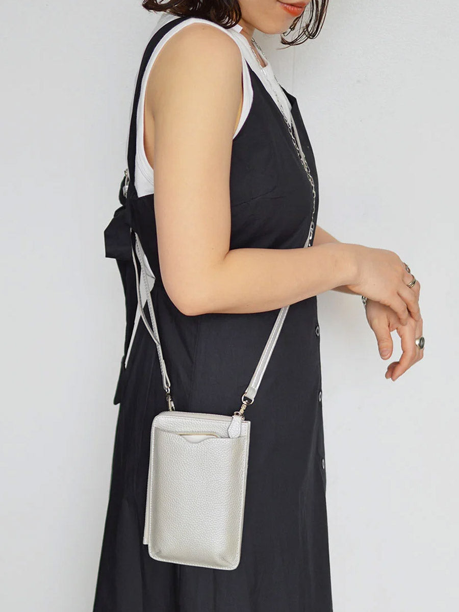 「大人気」レディース 本革スマホショルダー財布|ミニポシェット・大人可愛い