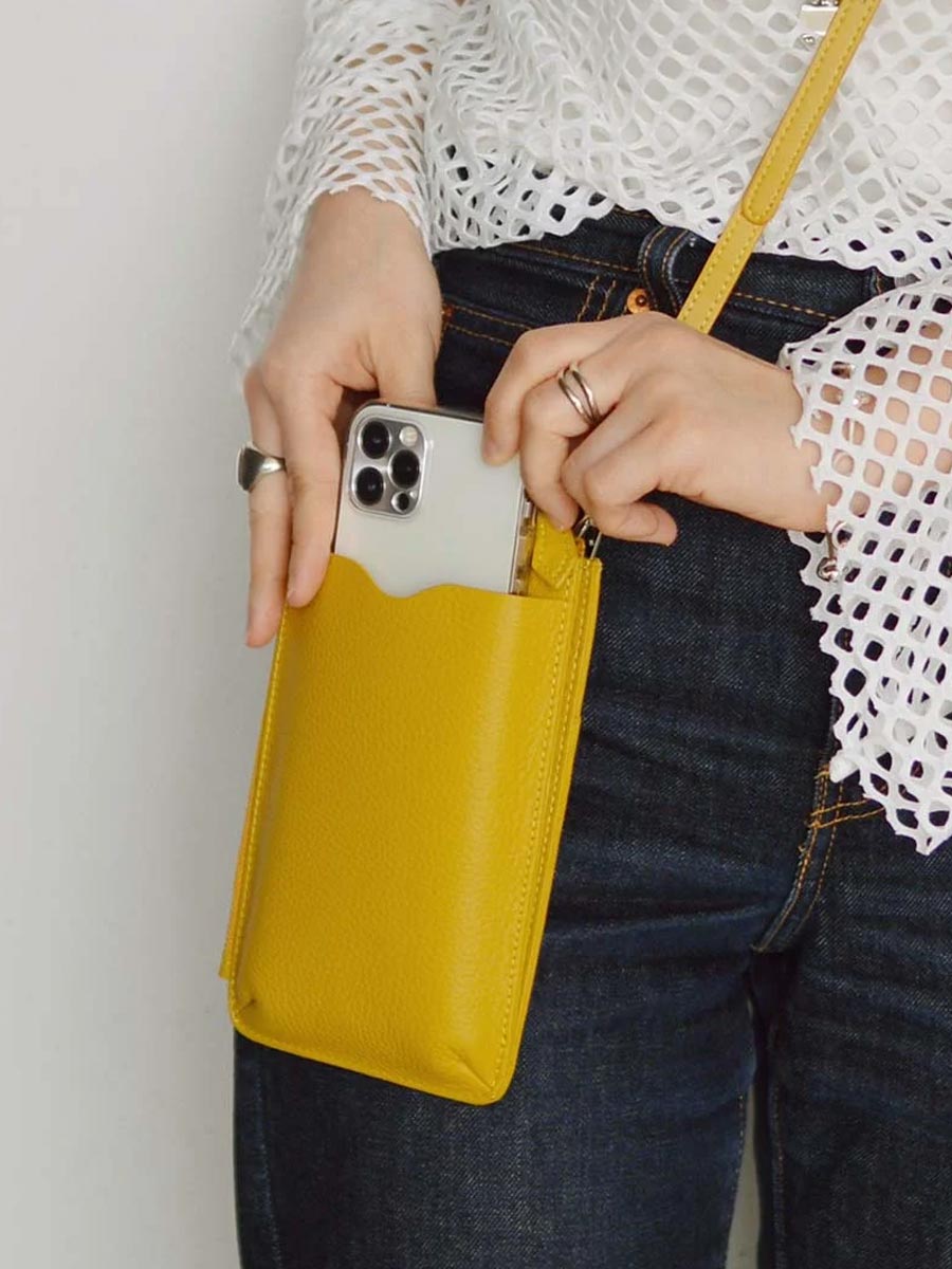 「大人気」レディース 本革スマホショルダー財布|ミニポシェット・大人可愛い