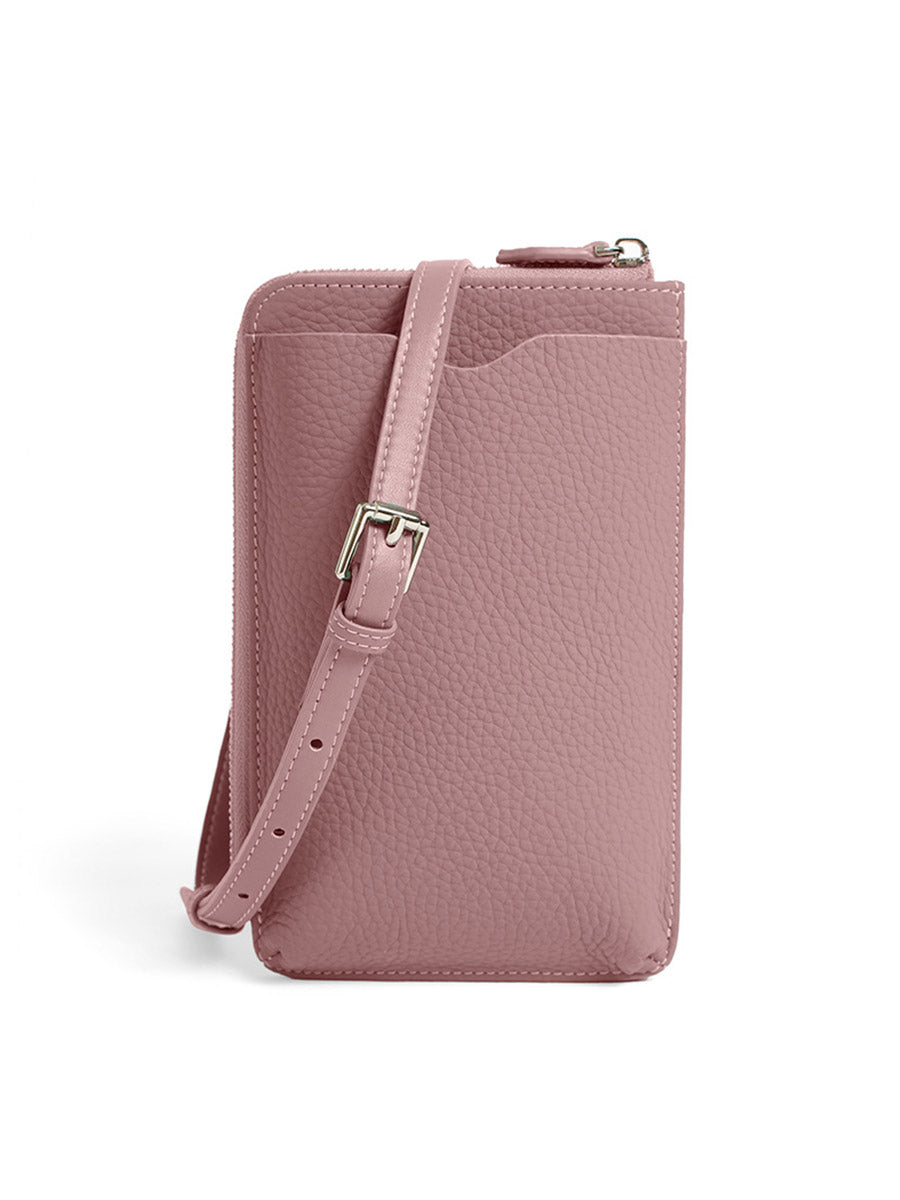 「大人気」レディース 本革スマホショルダー財布|ミニポシェット・大人可愛い